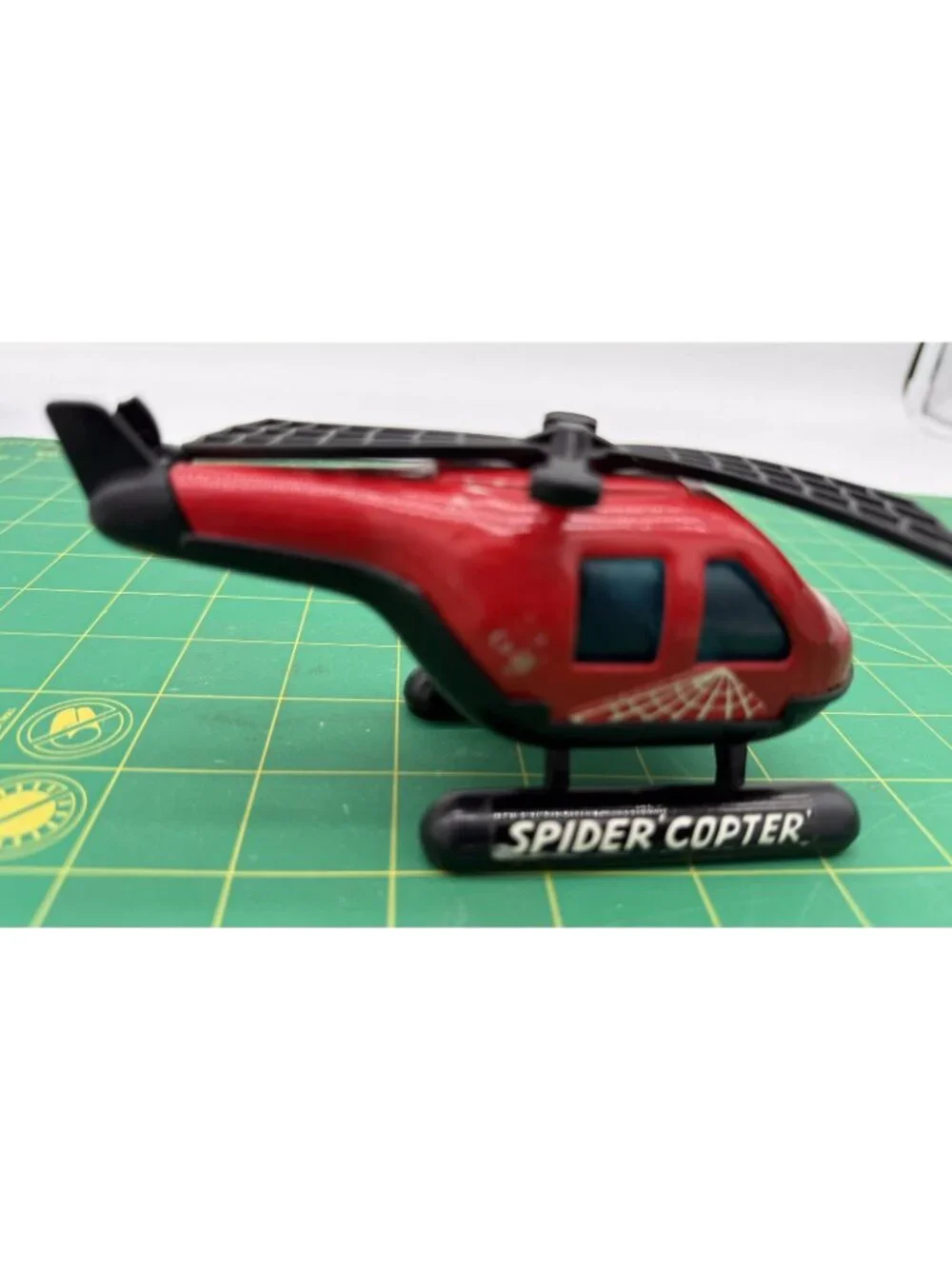 1980 Vtg The Amazing Spider-Man Red Spider Copter Buddy L Corp